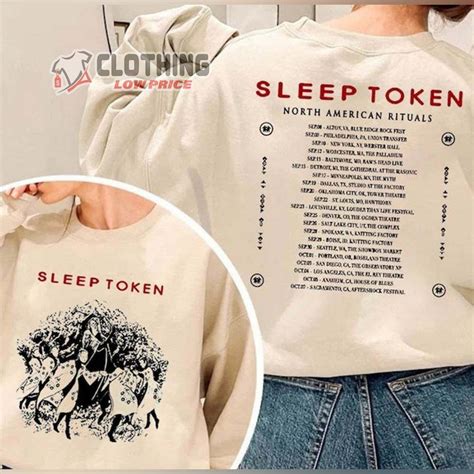 Sleep Token Tour 2024 Merch, Sleep Token Concert 2024 Shirt, Sleep Token The Teeth Of God Tour ...