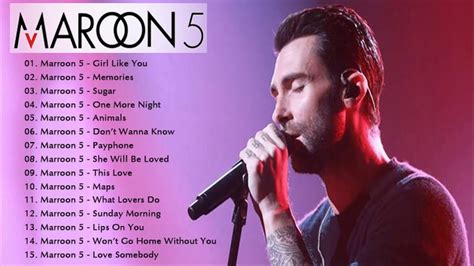 Maroon 5 Greatest Hits Álbum completo 2020 Maroon 5 Best Songs Playlist ...