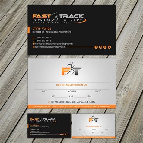 Physical Therapy business card design for Sports Medicine related ...