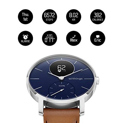 Withings Steel HR Hybrid Smartwatch - Activity, Sleep, Fitness and ...