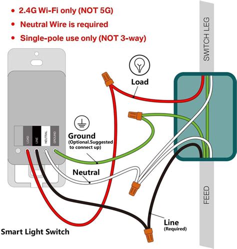 Smart Light Switch Wiring Diagram No Neutral