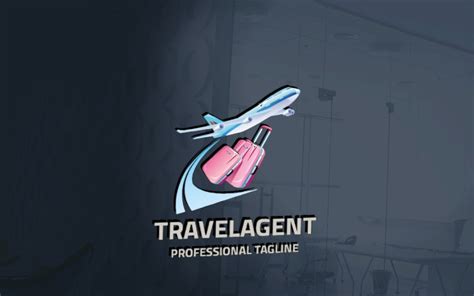 Travel Agent Logo Template #114390 - TemplateMonster