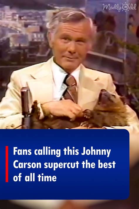 Fans calling this Johnny Carson supercut the best of all time | Johnny carson, Johnny, Carson