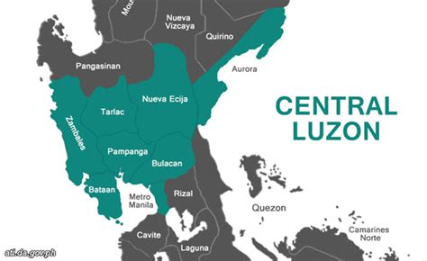 central luzon map | Politiko Central Luzon