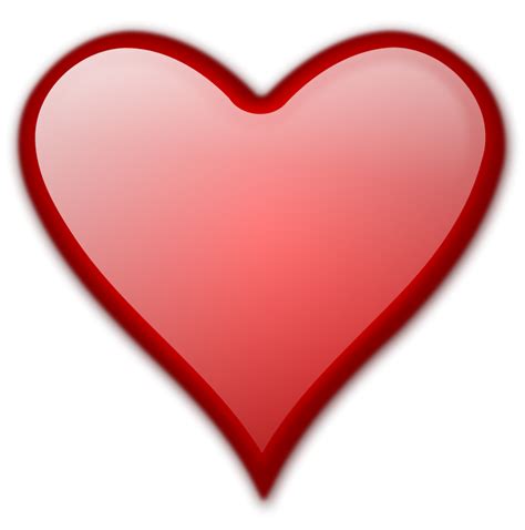 Heart | Free Stock Photo | Illustration of a red heart isolated on a transparent background ...