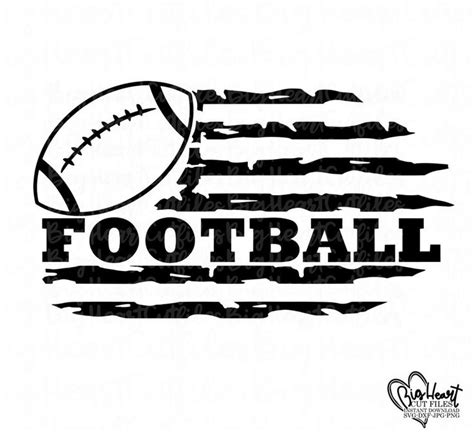 Distressed Football Flag Svg Png Jpg Dxf USA Flag Svg USA - Etsy | Flag ...