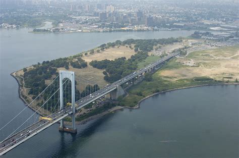 Aerial View Of The Whitestone Bridge Photograph by New York Daily News Archive | Fine Art America