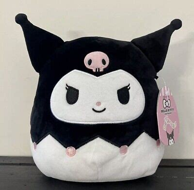 SMALL SQUISHMALLOW KUROMI Soft Sanrio Hello Kitty Purple Hood Plush BNWT HTF £12.90 - PicClick UK