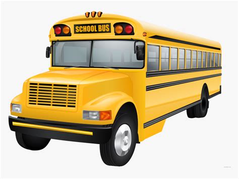 School Bus Clip Art Vector Graphics - Vector School Bus Clipart, HD Png ...