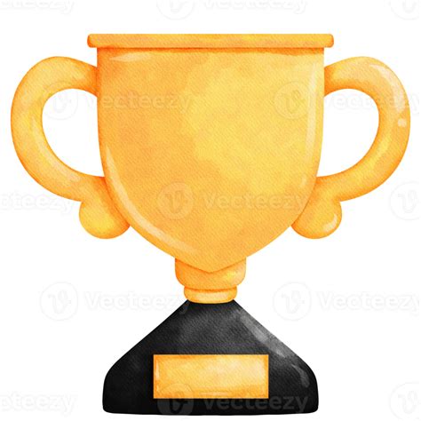 gold trophy cup on transparent background png 27209721 PNG