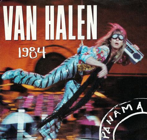 Vintage Vinyl Record Collection - Van Halen - Panama, Warner Brothers Records, Catalog 7-29250 ...