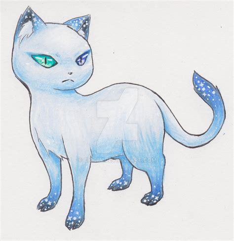 Blue Cat by Eiocia on DeviantArt