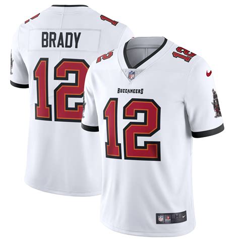 Men's Nike Tom Brady White Tampa Bay Buccaneers Vapor Limited Jersey