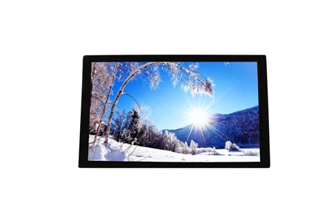 32 inch IPS High Bright Full HD Rugged Industrial Wall Mount Projected Capacitive Touch Screen ...