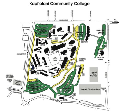 KCC campus map copy - The Hapalua : The Hapalua