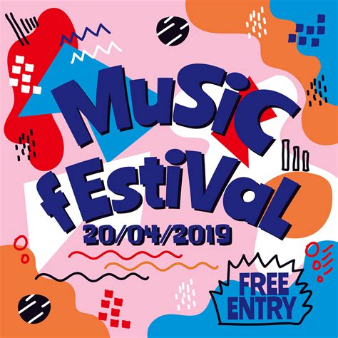 Music Festival Poster Design Vector 465029 Vector Art at Vecteezy