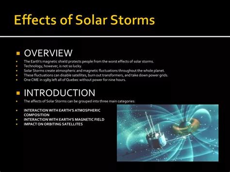 PPT - Effects of Solar Storms PowerPoint Presentation, free download ...