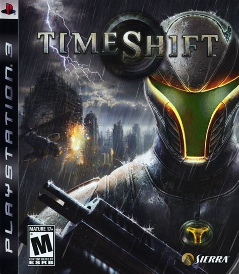 TimeShift (2007) PlayStation 3 box cover art - MobyGames