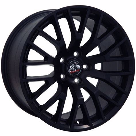 Ford® 2015 Mustang® GT Style Replica Wheel Matte Black 18x9