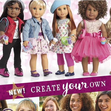 American Girl Create Your Own Dolls!