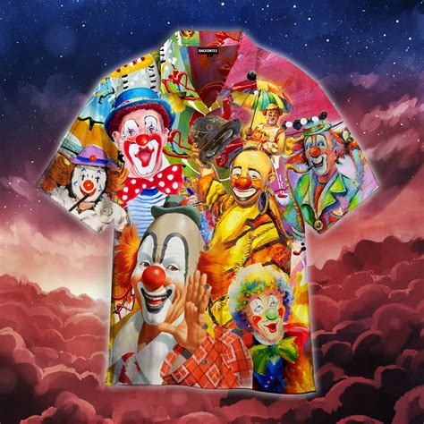Clowns Smile Now Cry Later Hawaiian Shirt | Unisex | Adult | Hw4836 – Jamestees Store