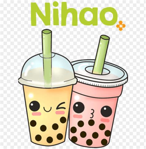 Boba Tea Cartoon Png Clip Freeuse Stock - Milk Tea Clip Art PNG ...