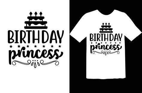 Birthday svg t shirt design 20981696 Vector Art at Vecteezy