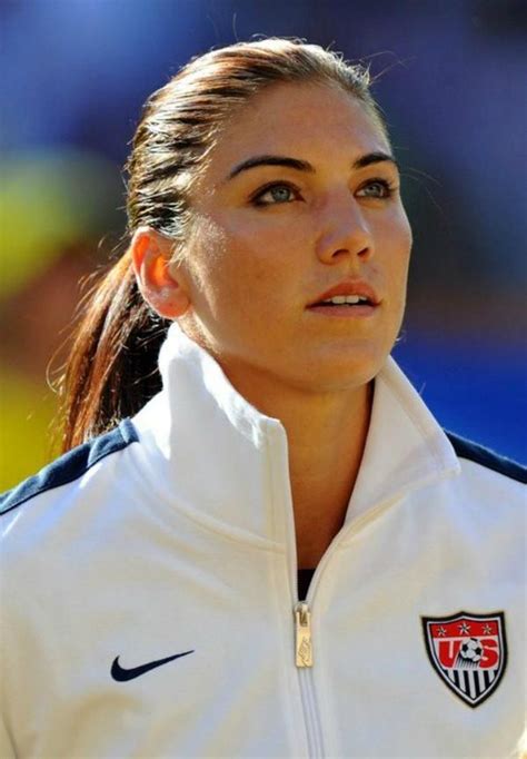 Hope Solo (1981) #soccer Usa Soccer Team, Female Football Player, Uswnt Soccer, Soccer Life ...