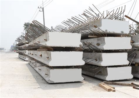 Concrete beams for road construction 11840312 Stock Photo at Vecteezy