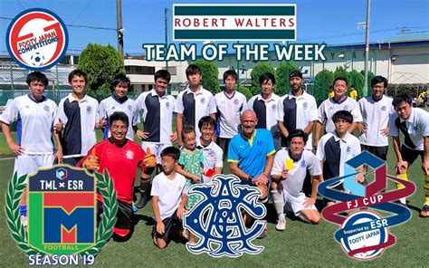 Robert Walters Team of the Week (April 24) | Footy Japan Competitions