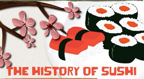 The History of Sushi (Infographic)