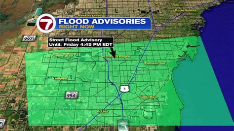 Street flood advisory issued for parts of Miami-Dade County – WSVN ...