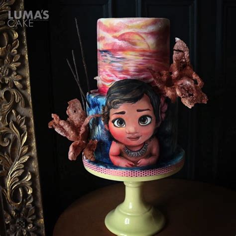 Splendid Baby Moana Cake - Between The Pages Blog