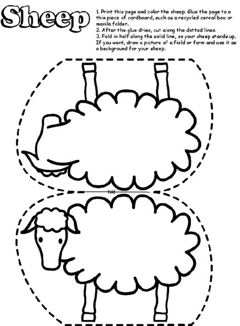 Sheep Coloring Page | crayola.com