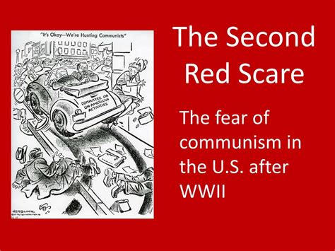 PPT - The Second Red Scare PowerPoint Presentation, free download - ID ...