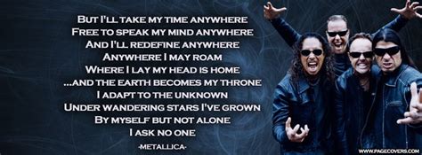 Metallica - Wherever I May Roam.... | Heavy metal music, Facebook cover, Metallica