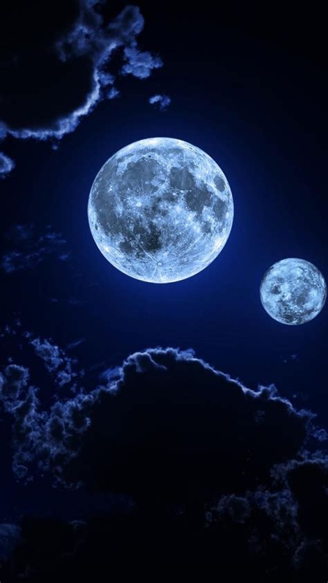 iPhone Night Sky Moon - Bing images | Night sky moon, Sky moon, Moon ...