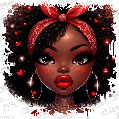 9x Afro Santa Girl Bundle Sublimation Design PNG, Digital Download, Merry Christmas Clip Art ...