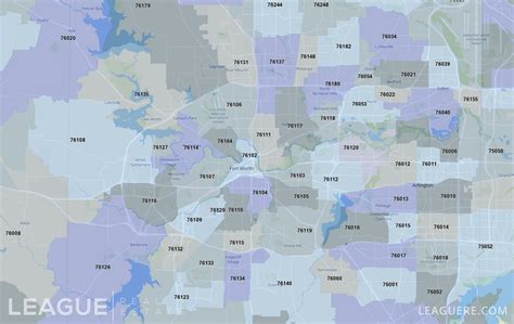 Fort Worth Tx Zip Code - Map Of All Zipcodes In Tarrant County Texas Updated February 2021 ...