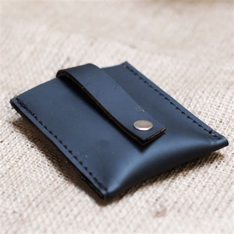 Pop Up Card Wallet (Smooth Black) - Divina Denuevo - Touch of Modern