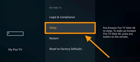 Amazon Fire TV Disable Sleep Mode - Techzillo