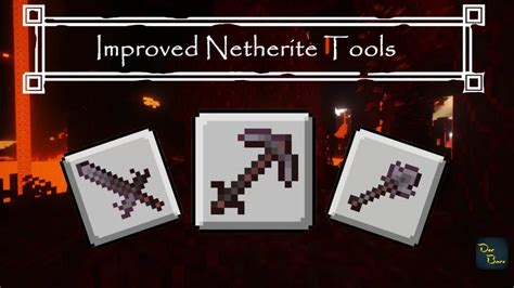 DB's Improved Netherite Tools Minecraft Texture Pack