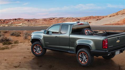 2016 Chevy Colorado Diesel: Specs And ZR2 Off-Road Concept From 2014 LA Auto Show