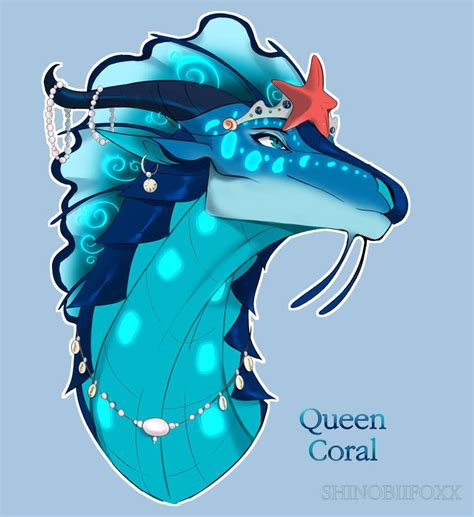 Queen Coral by Shinobiifoxx on DeviantArt in 2021 | Wings of fire ...