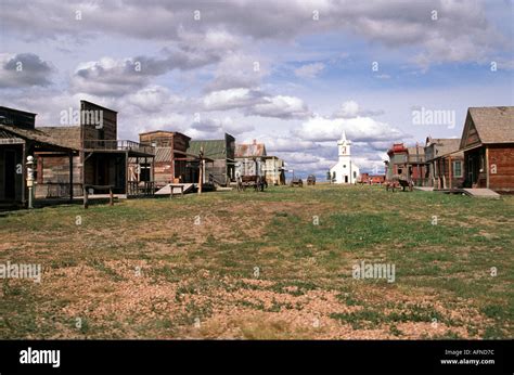 1880 s Ghost town in Badlands National Park South Dakota Stock Photo ...