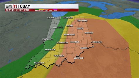 Strong storms Sunday afternoon - Indianapolis News | Indiana Weather ...