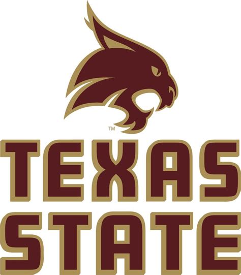 Texas State Bobcats Primary Logo | Texas state university, Texas state ...