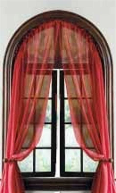 Curved window curtain rods : Furniture Ideas | DeltaAngelGroup