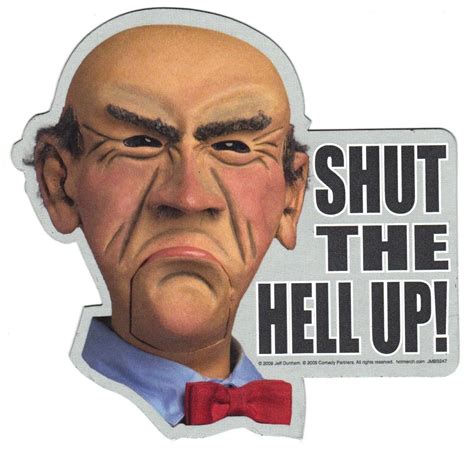 Jeff Dunham Walter Shut The Hell Up! Car / Locker / Refrig Magnet HT | Shirley Lidstone ...