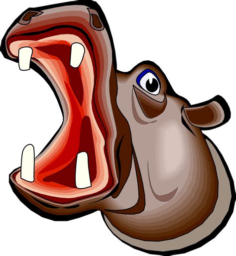 hippo mouth clipart - Clip Art Library